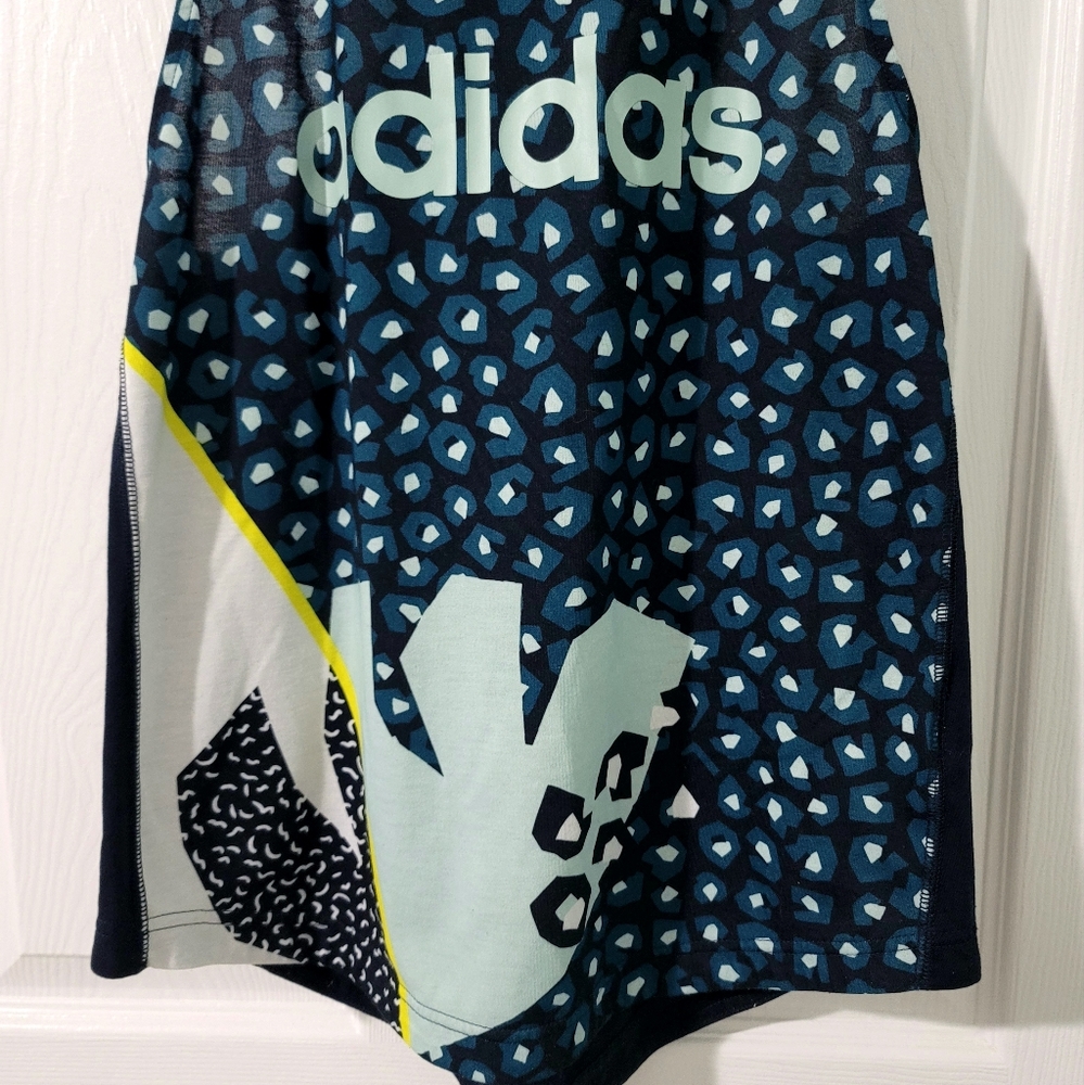 adidas x FARM Rio Women's Graphic Print Racerback Tank Top Size S